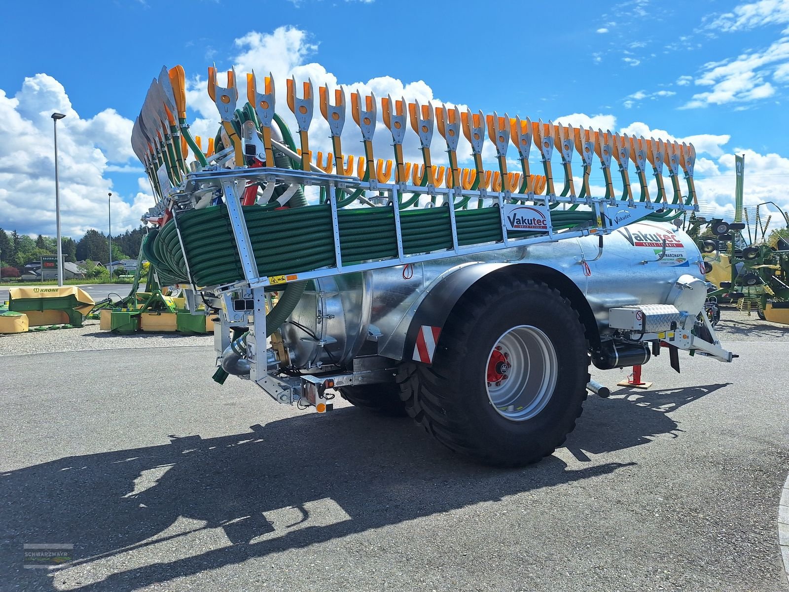 Pumpfass del tipo Vakutec VA 8600 + Schleppschuhverteiler, Neumaschine In Gampern (Immagine 7)