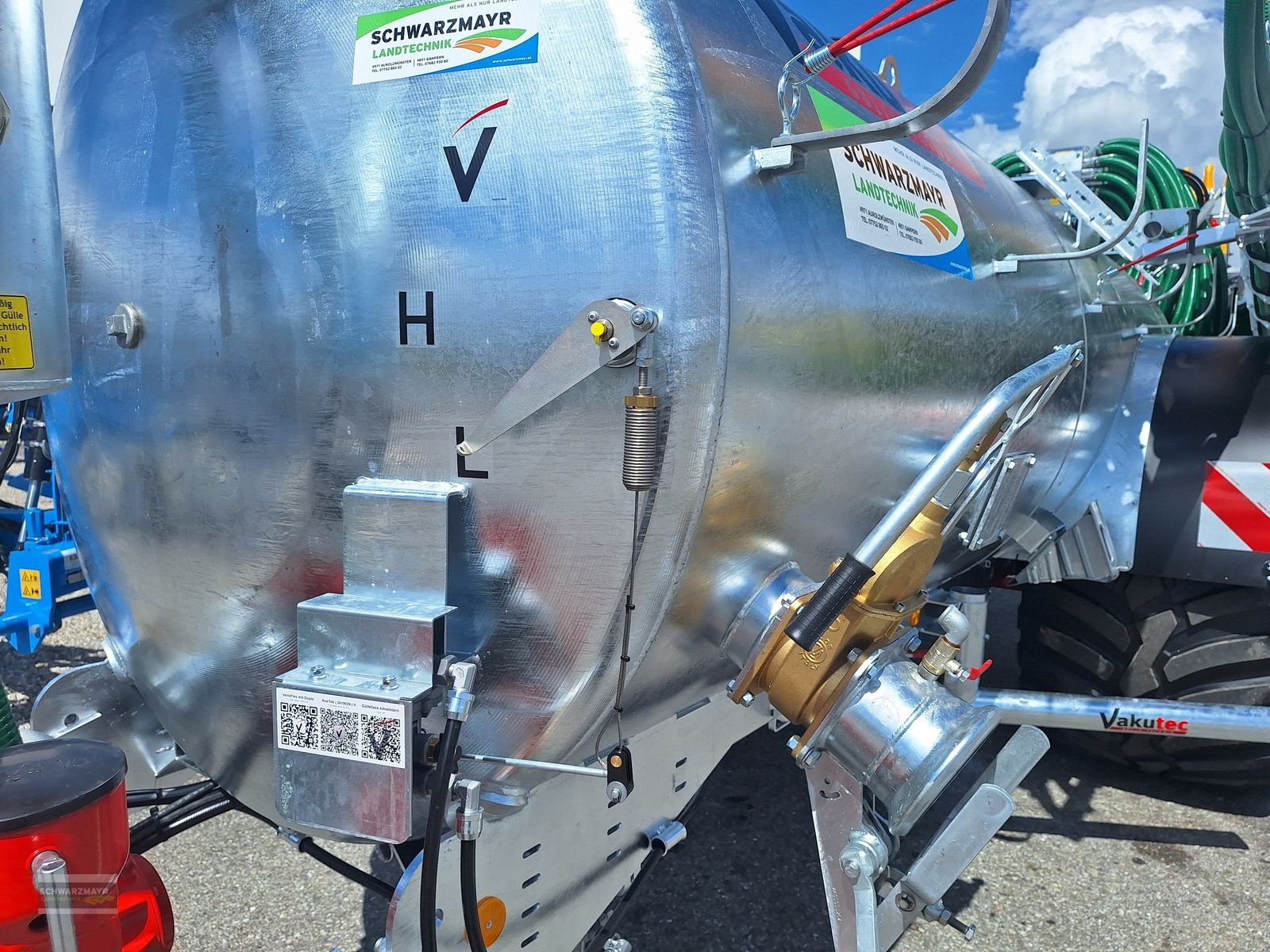 Pumpfass del tipo Vakutec VA 8600 + Schleppschuhverteiler, Neumaschine In Gampern (Immagine 23)