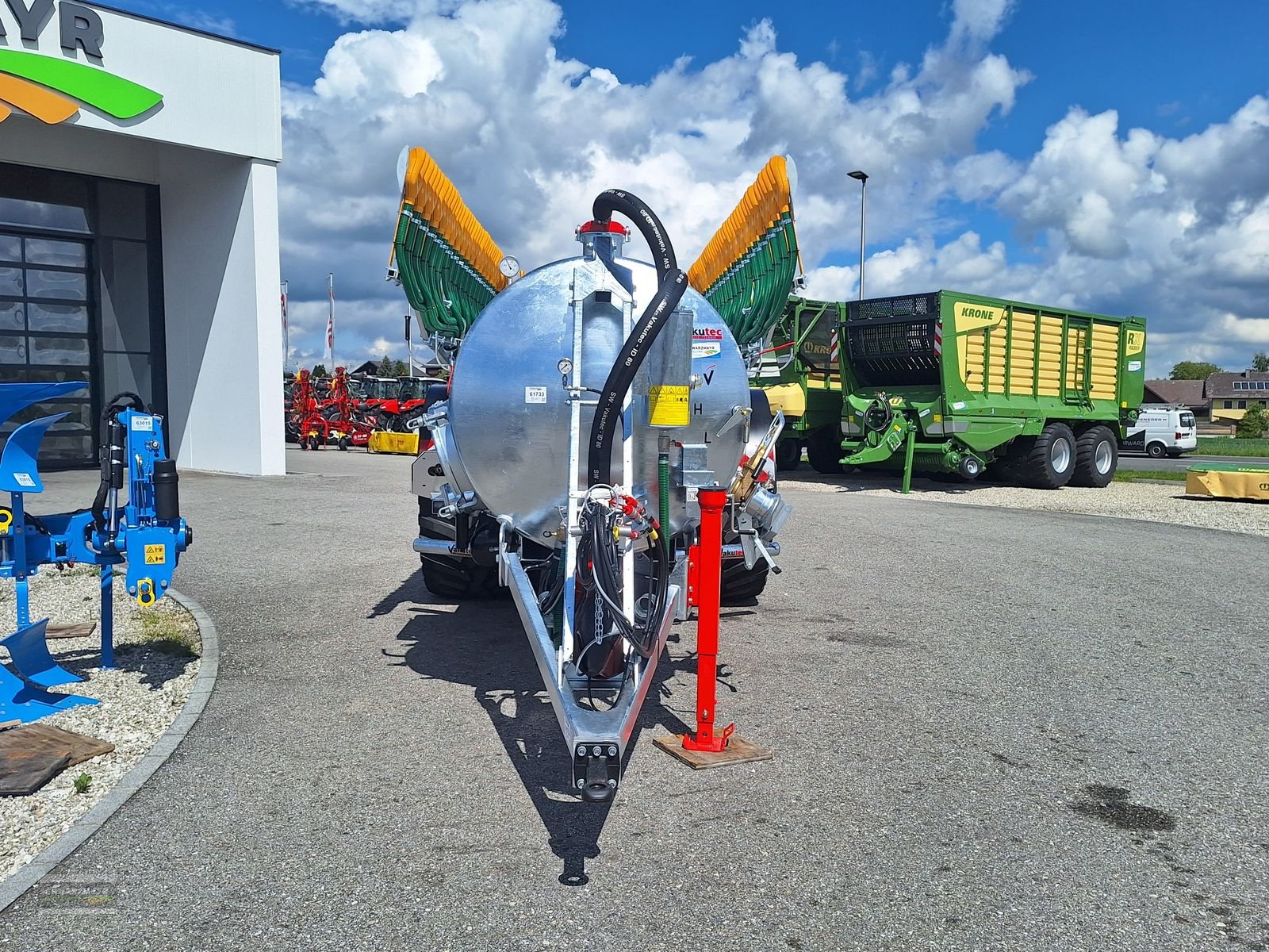 Pumpfass del tipo Vakutec VA 8600 + Schleppschuhverteiler, Neumaschine In Gampern (Immagine 4)