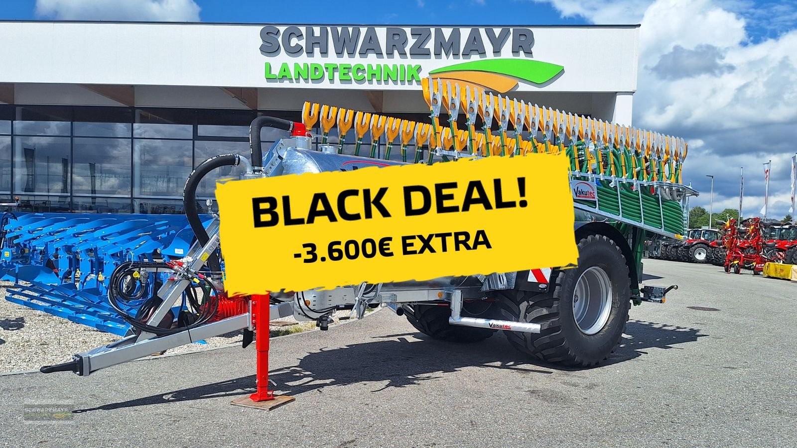 Pumpfass del tipo Vakutec VA 8600 + Schleppschuhverteiler, Neumaschine In Gampern (Immagine 2)