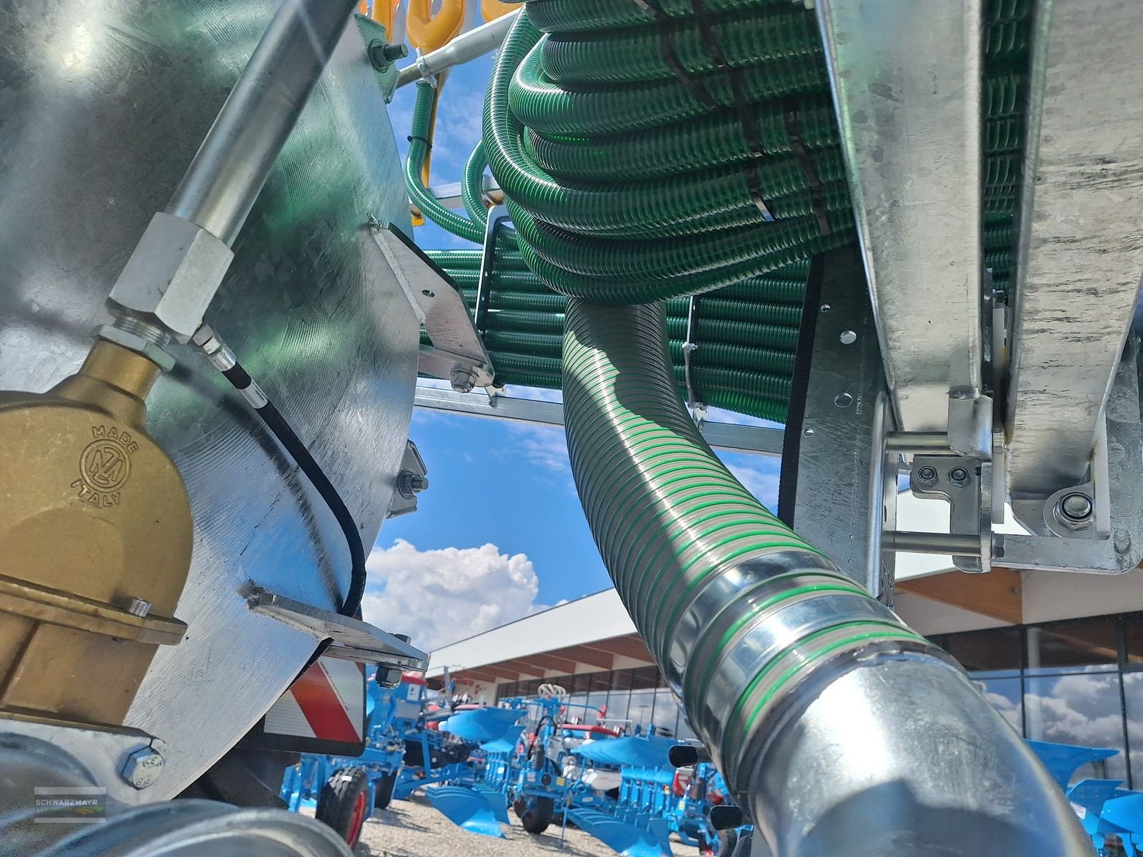 Pumpfass del tipo Vakutec VA 8600 + Schleppschuhverteiler, Neumaschine In Gampern (Immagine 14)