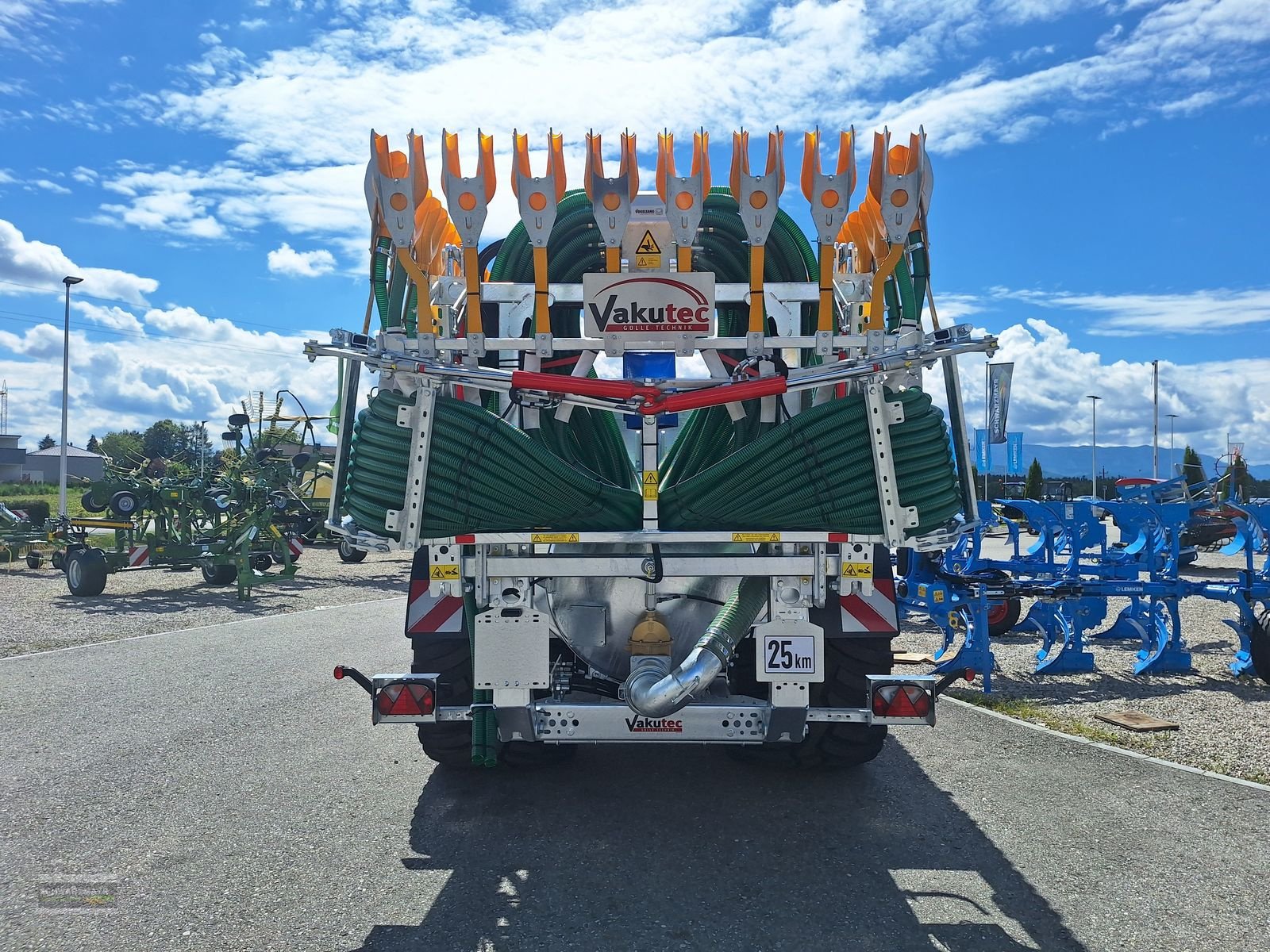 Pumpfass del tipo Vakutec VA 8600 + Schleppschuhverteiler, Neumaschine In Gampern (Immagine 10)