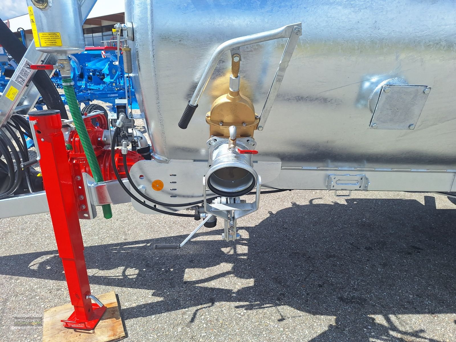 Pumpfass del tipo Vakutec VA 8600 + Schleppschuhverteiler, Neumaschine In Gampern (Immagine 20)