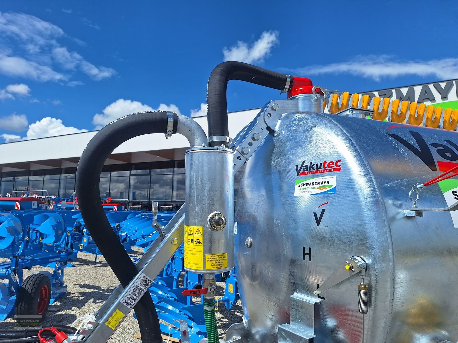 Pumpfass del tipo Vakutec VA 8600 + Schleppschuhverteiler, Neumaschine In Gampern (Immagine 22)