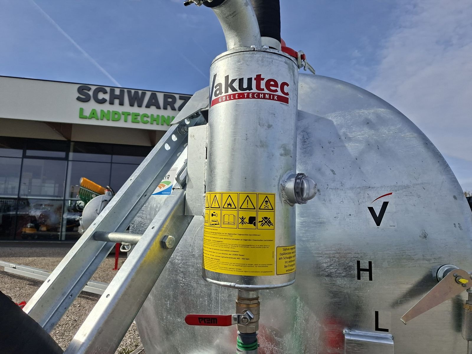 Pumpfass del tipo Vakutec VA 8600, Neumaschine In Feldkirchen (Immagine 17)