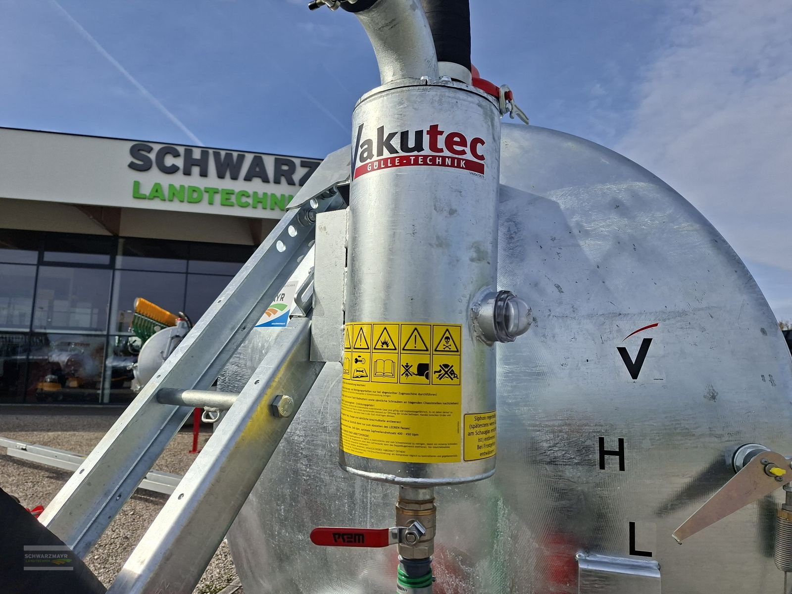 Pumpfass del tipo Vakutec VA 8600, Neumaschine In Gampern (Immagine 17)