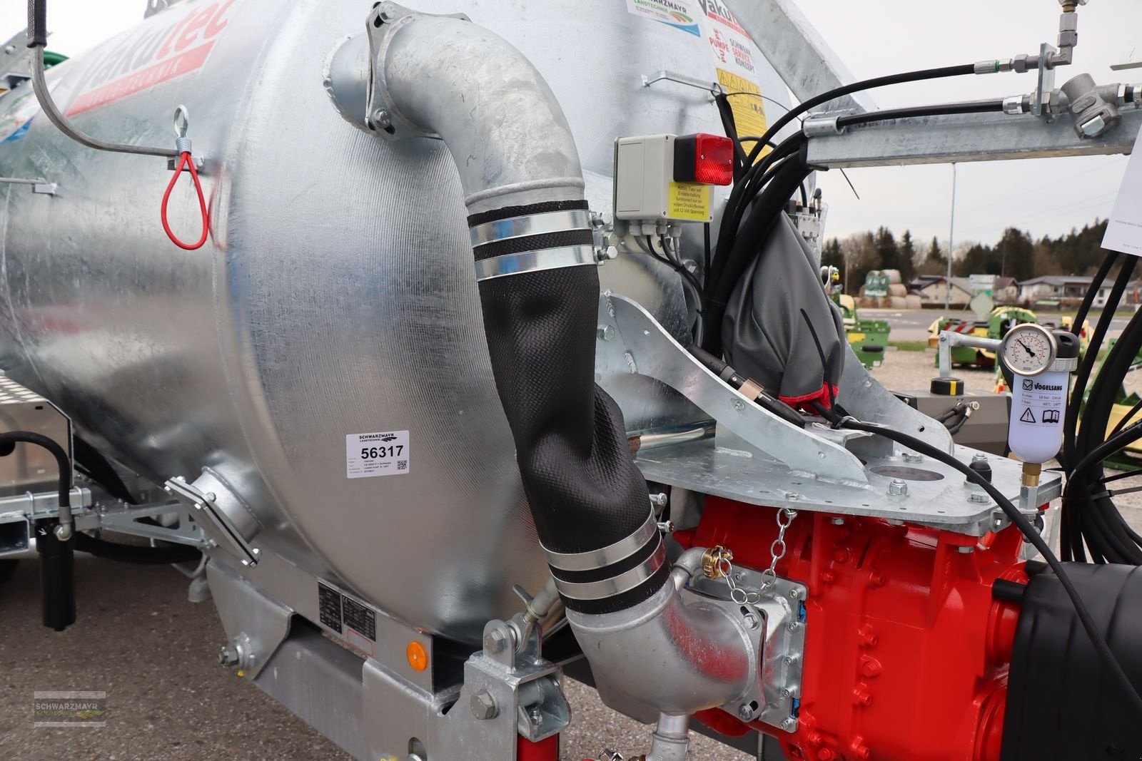 Pumpfass Türe ait Vakutec VA 9500 P + Schlepps, Vorführmaschine içinde Aurolzmünster (resim 12)