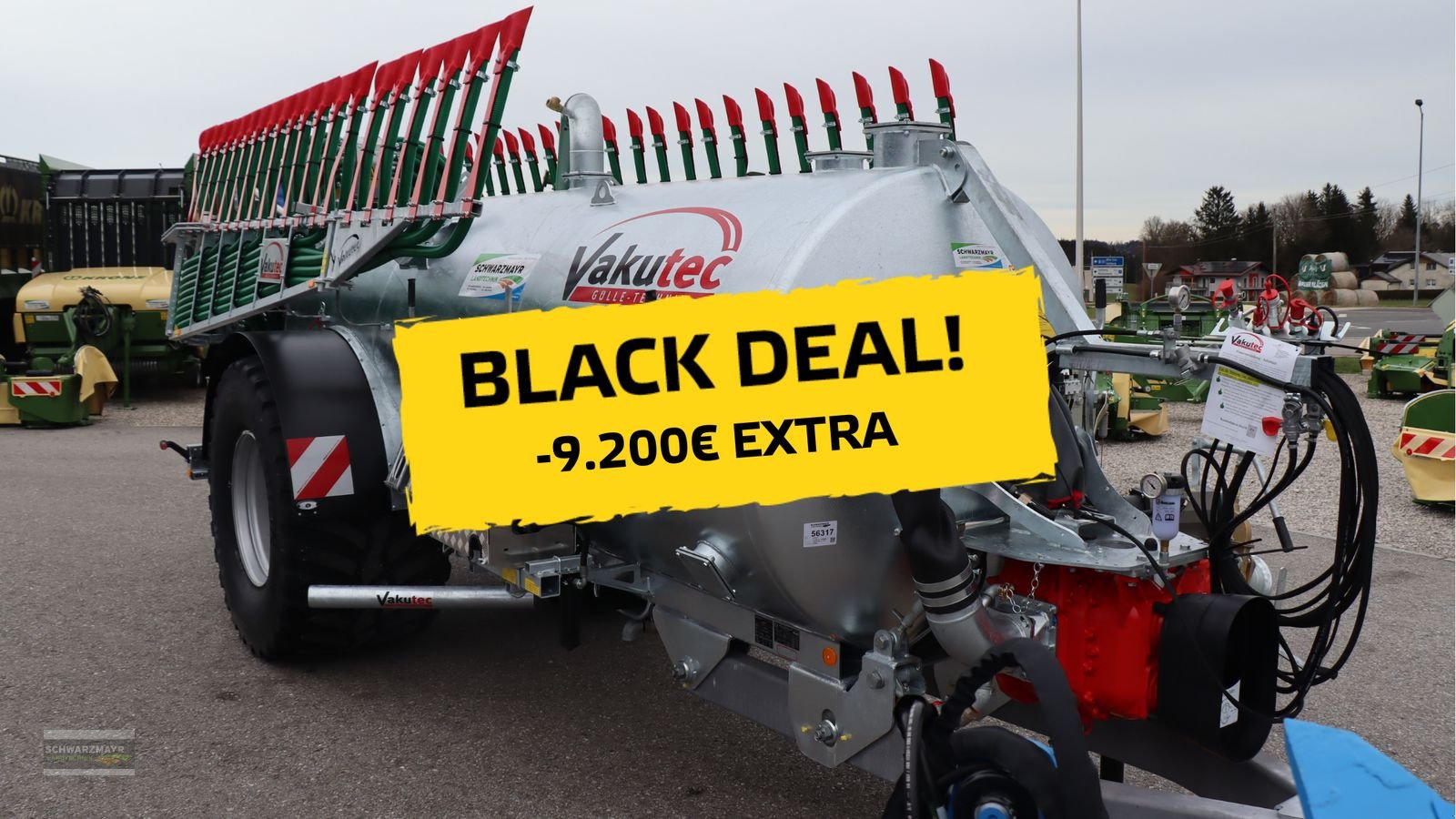 Pumpfass Türe ait Vakutec VA 9500 P + Schlepps, Vorführmaschine içinde Aurolzmünster (resim 2)