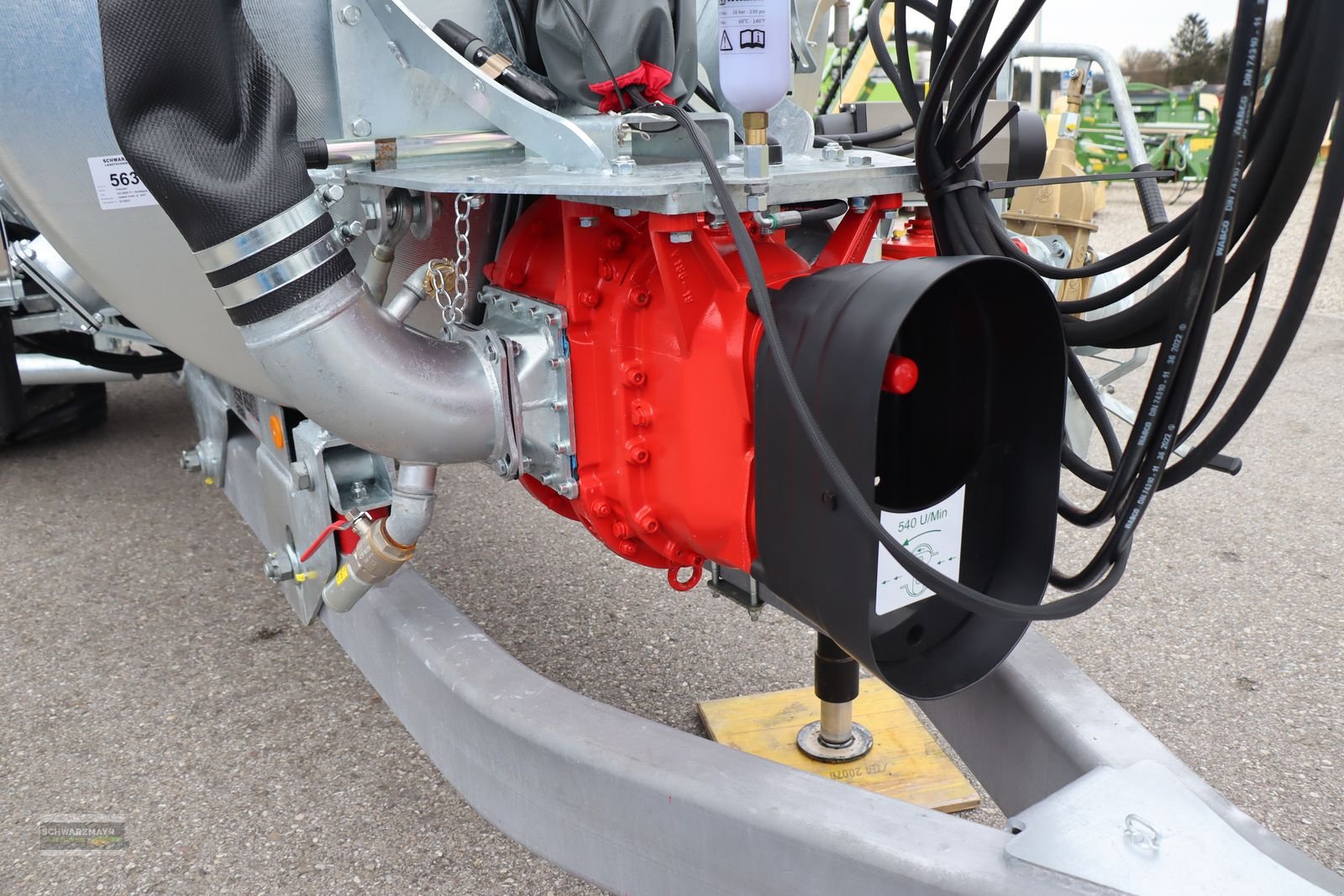 Pumpfass Türe ait Vakutec VA 9500 P + Schlepps, Vorführmaschine içinde Aurolzmünster (resim 11)