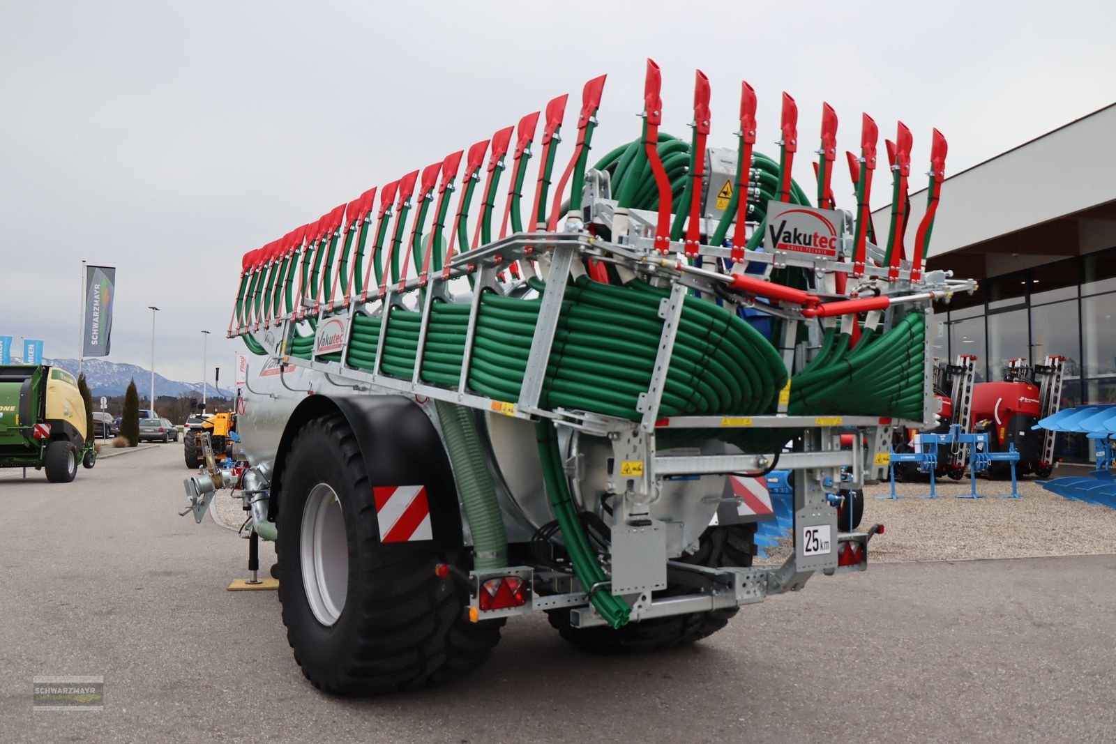 Pumpfass Türe ait Vakutec VA 9500 P + Schlepps, Vorführmaschine içinde Aurolzmünster (resim 7)