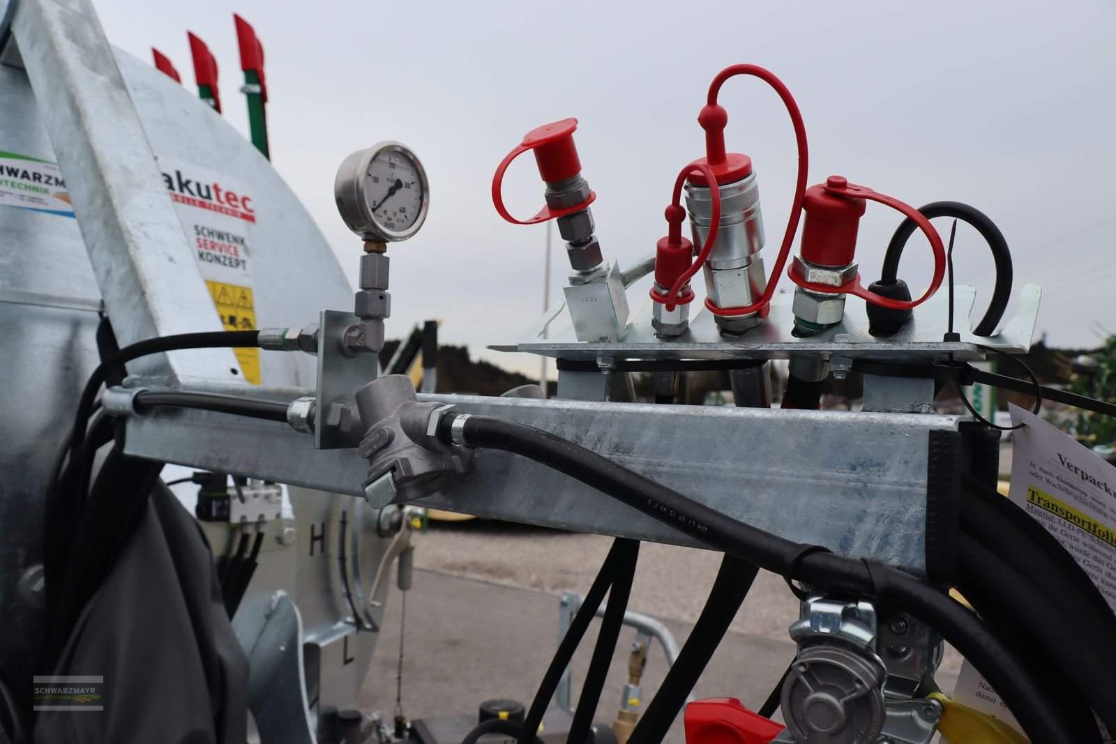 Pumpfass Türe ait Vakutec VA 9500 P + Schlepps, Vorführmaschine içinde Aurolzmünster (resim 13)