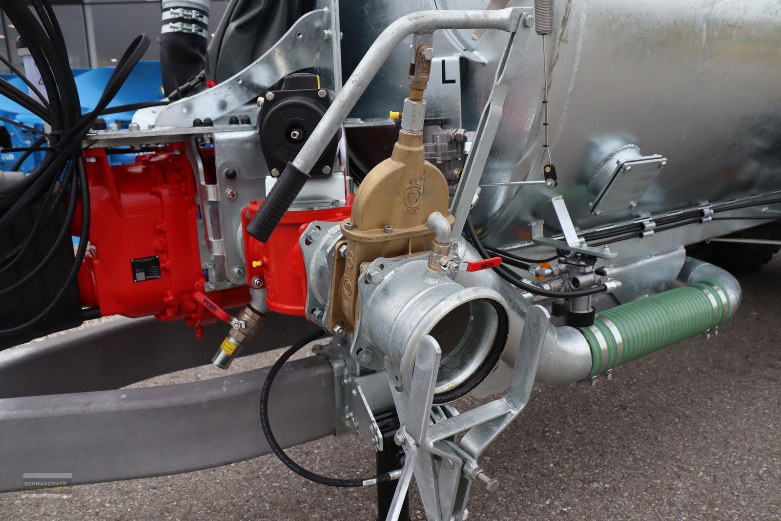 Pumpfass Türe ait Vakutec VA 9500 P + Schlepps, Vorführmaschine içinde Aurolzmünster (resim 9)