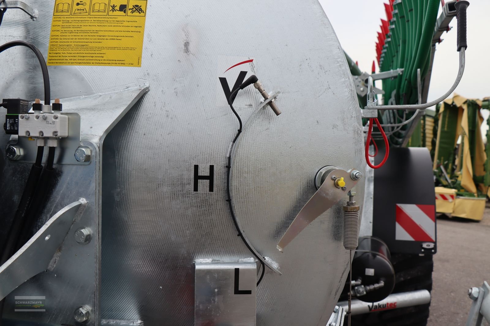 Pumpfass Türe ait Vakutec VA 9500 P + Schlepps, Vorführmaschine içinde Aurolzmünster (resim 10)