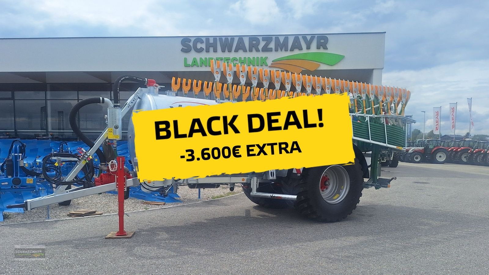 Pumpfass des Typs Vakutec VA 9500 + Schleppschuh, Neumaschine in Aurolzmünster (Bild 2)