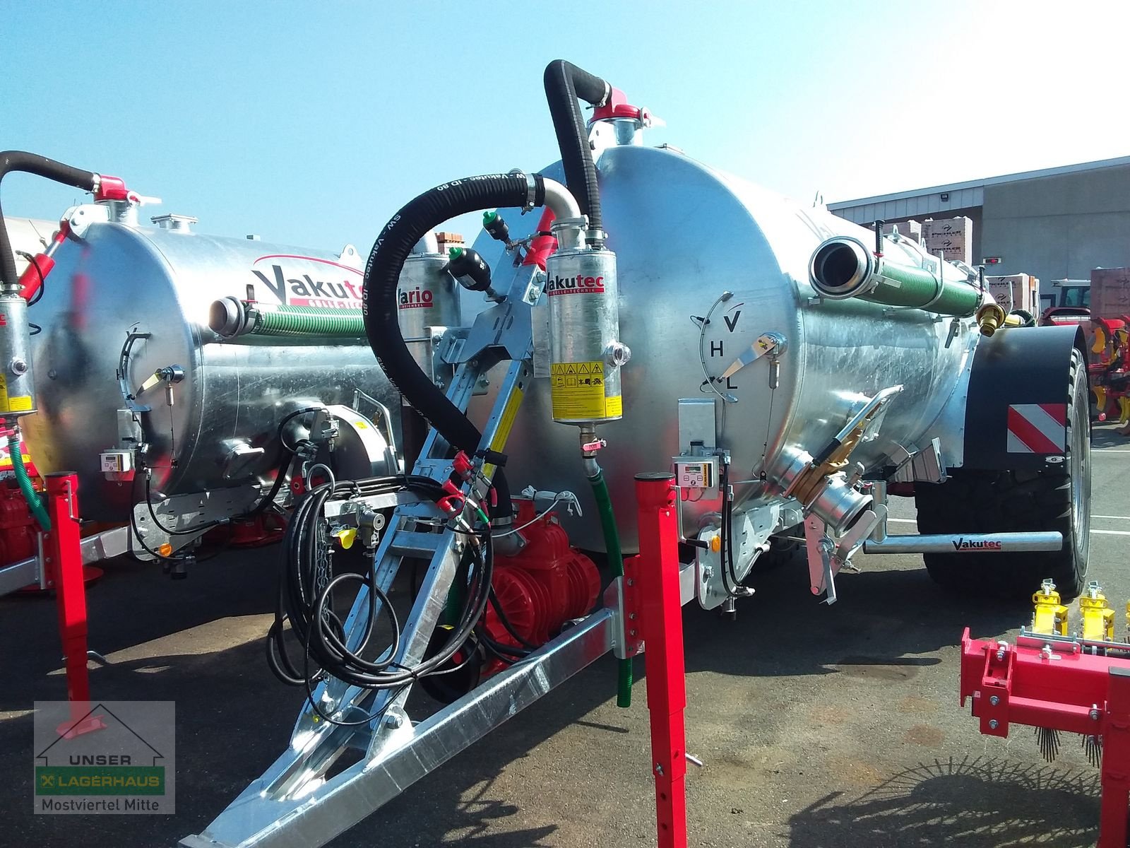 Pumpfass del tipo Vakutec VA 9500, Neumaschine In Bergland (Immagine 3)