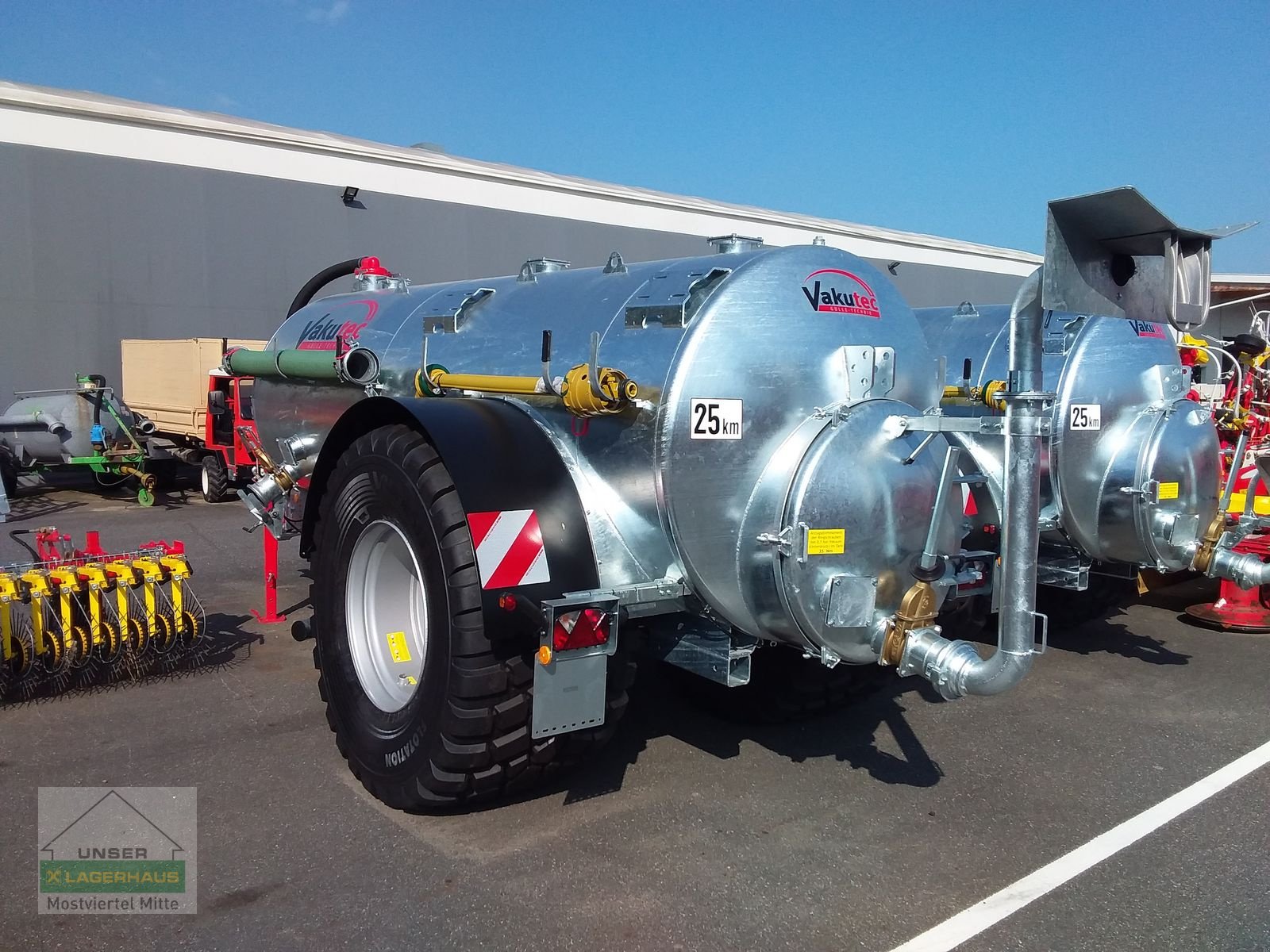 Pumpfass del tipo Vakutec VA 9500, Neumaschine In Bergland (Immagine 2)