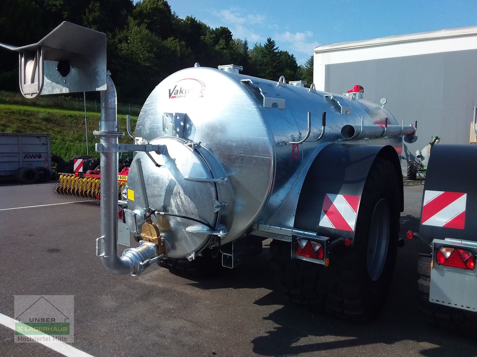 Pumpfass del tipo Vakutec VA 9500, Neumaschine In Bergland (Immagine 1)