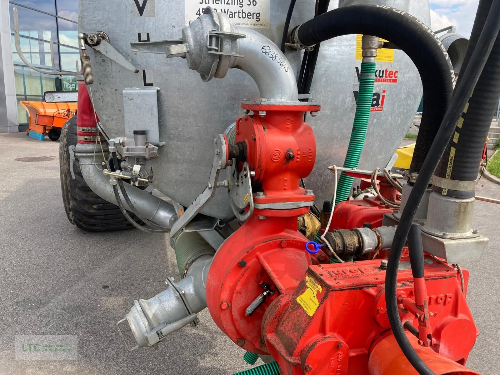 Pumpfass del tipo Vakutec VA-T 8300, Gebrauchtmaschine In Redlham (Immagine 13)