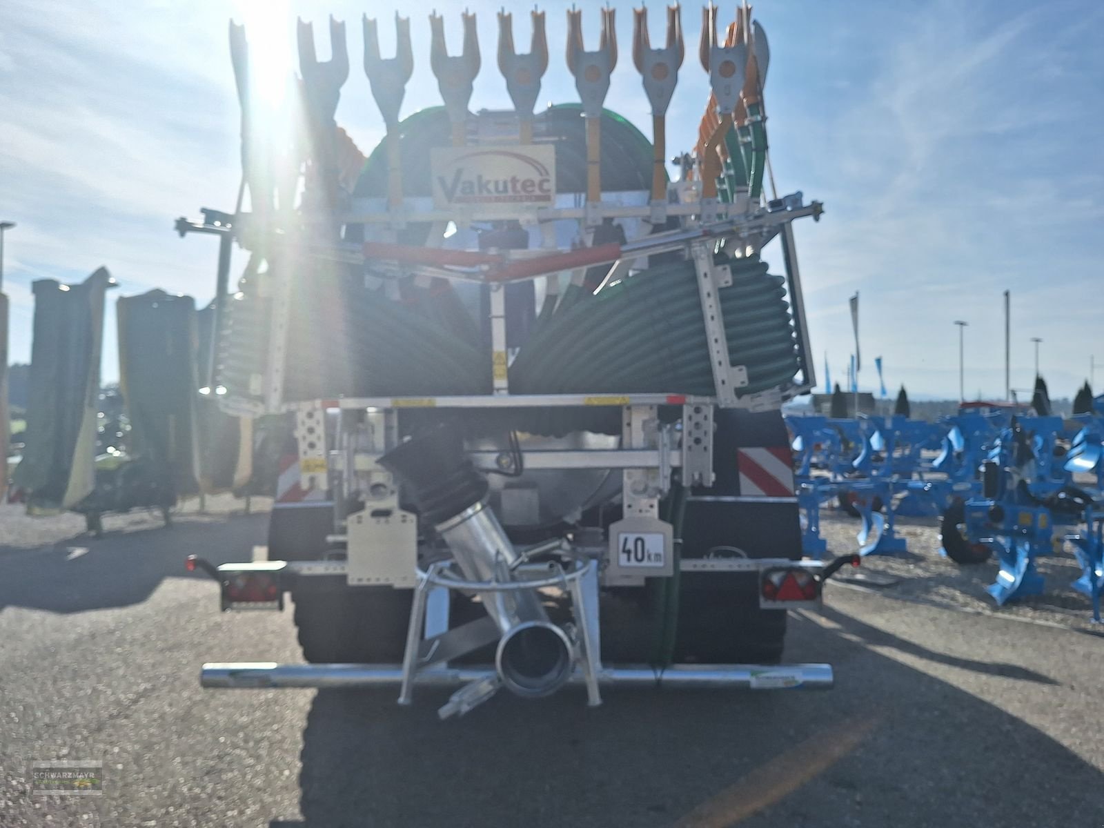 Pumpfass des Typs Vakutec Vakutec VA 12500 PT+12m Schleppschuh Pumpfass St, Neumaschine in Gampern (Bild 7)