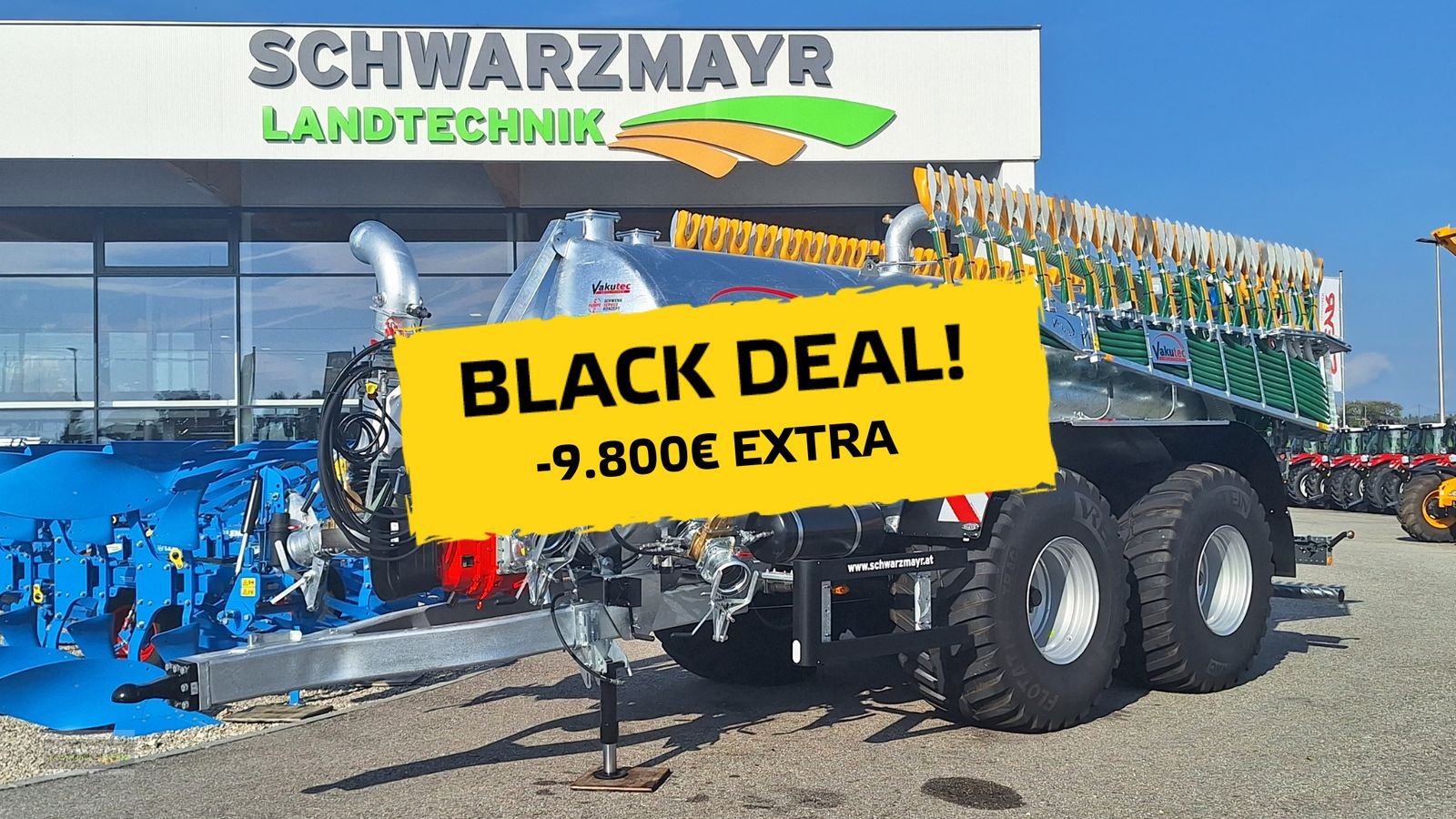 Pumpfass des Typs Vakutec Vakutec VA 12500 PT+12m Schleppschuh Pumpfass St, Neumaschine in Gampern (Bild 2)