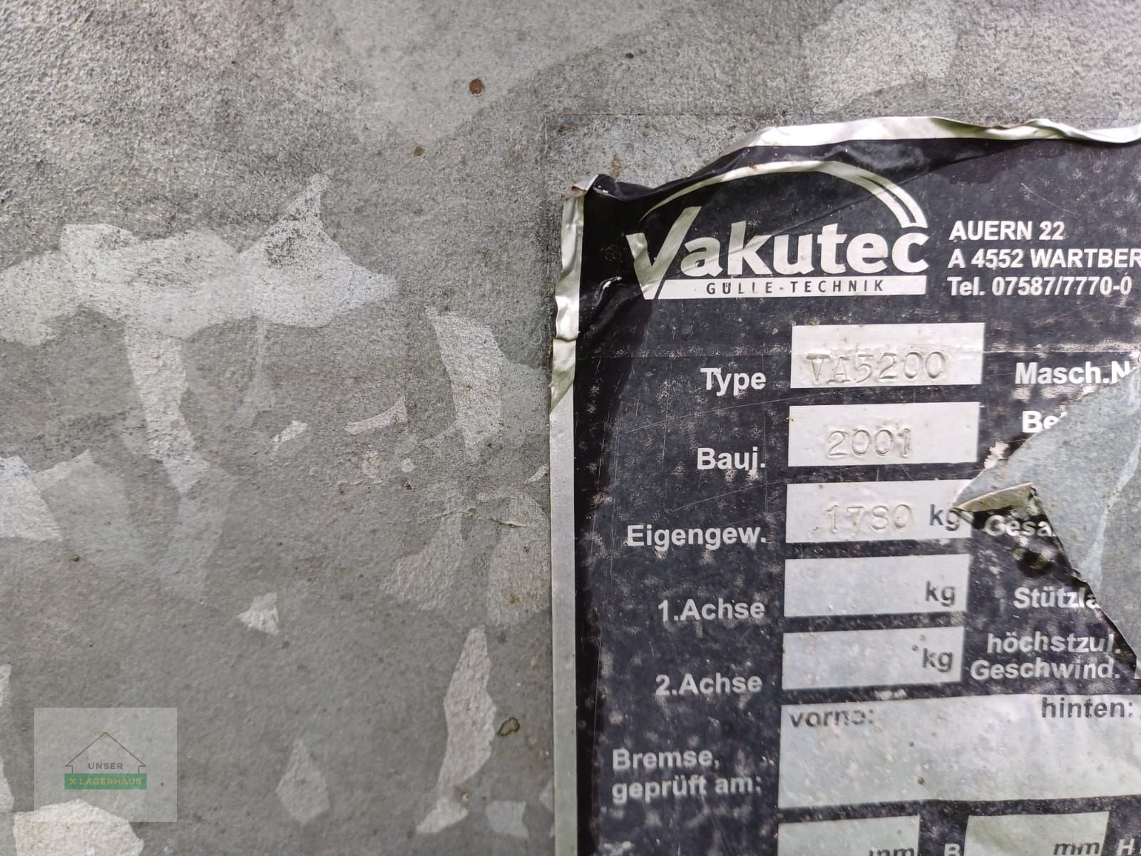 Pumpfass типа Vakutec Vakutec VA 5200, Gebrauchtmaschine в Rohrbach (Фотография 3)