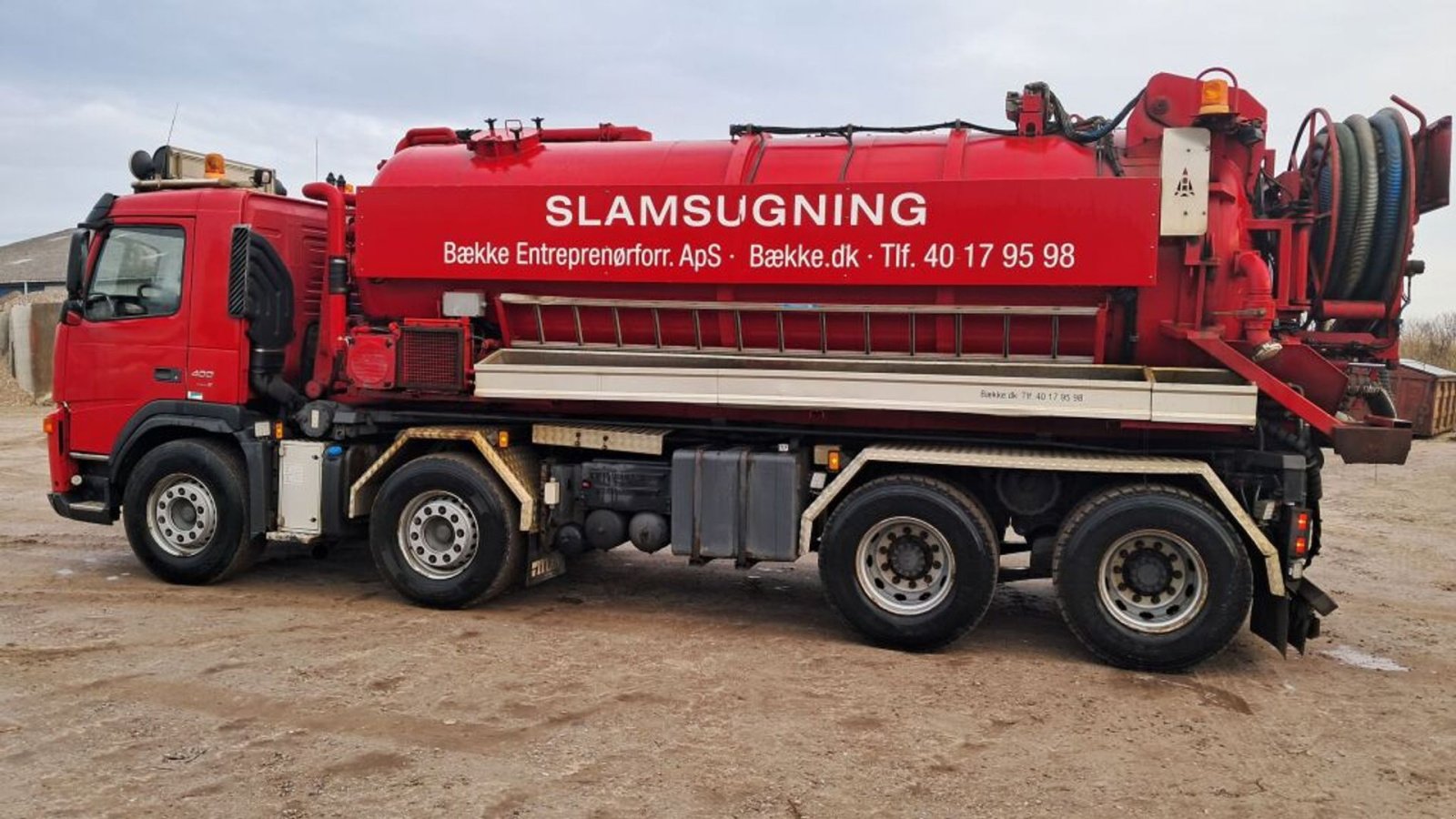 Pumpfass typu Volvo Fm 400, Gebrauchtmaschine w Rødovre (Zdjęcie 5)
