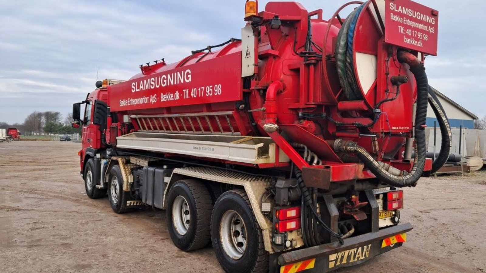 Pumpfass typu Volvo Fm 400, Gebrauchtmaschine w Rødovre (Zdjęcie 4)