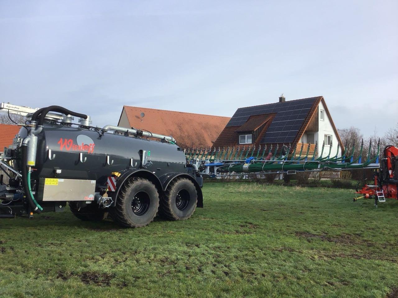 Pumpfass des Typs Wienhoff 16.450 T PTW ProfiLine, Neumaschine in Burgbernheim (Bild 2)