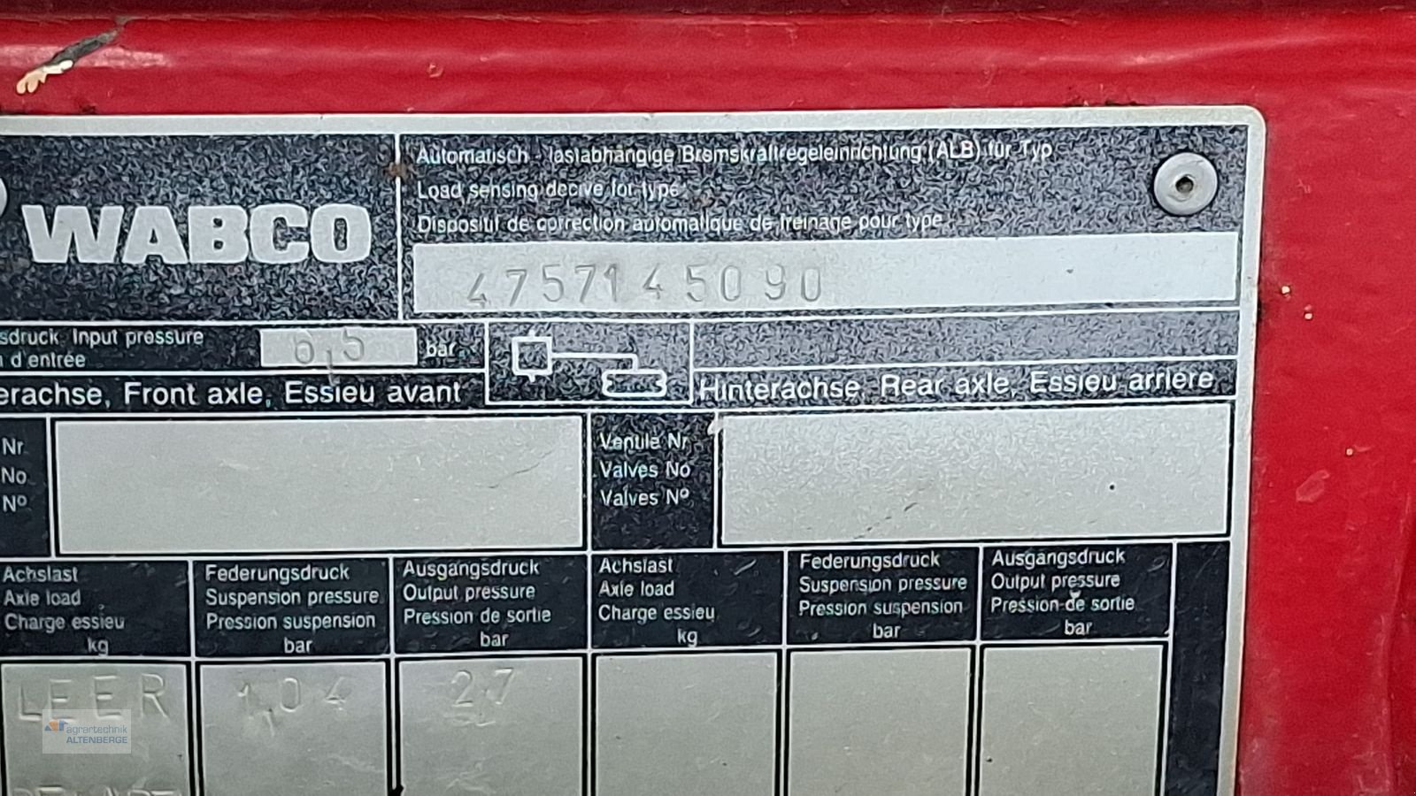 Pumpfass a típus Wienhoff 24200 Tridem, Gebrauchtmaschine ekkor: Altenberge (Kép 8)