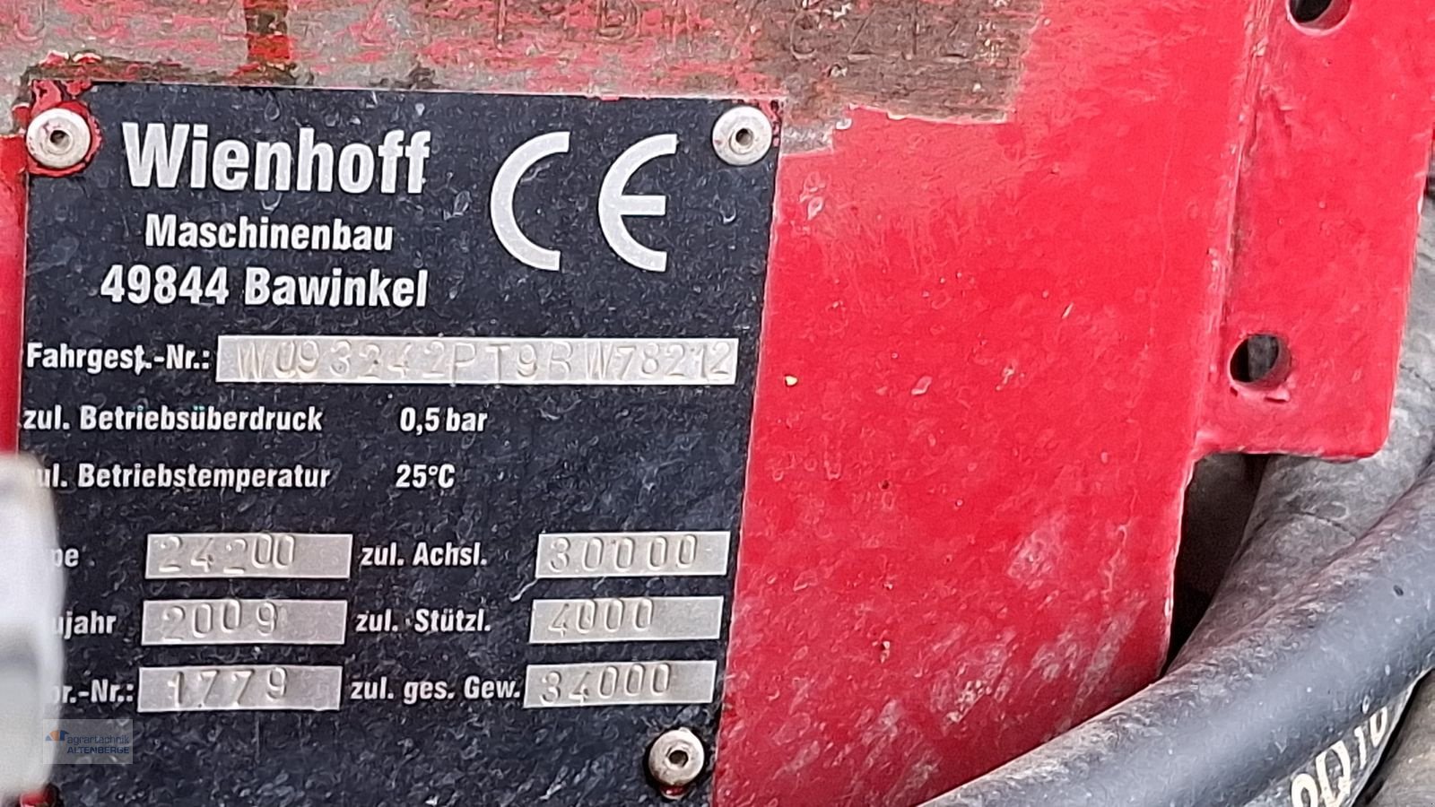 Pumpfass a típus Wienhoff 24200 Tridem, Gebrauchtmaschine ekkor: Altenberge (Kép 13)