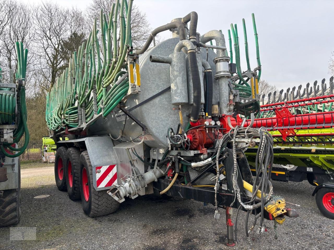 Pumpfass des Typs Wienhoff 26m3 Tridem mit 24m Schleppschlauch, Gebrauchtmaschine in Pragsdorf (Bild 1)