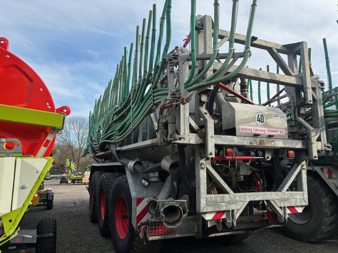 Pumpfass des Typs Wienhoff 26m3 Tridem mit 24m Schleppschlauch, Gebrauchtmaschine in Pragsdorf (Bild 3)