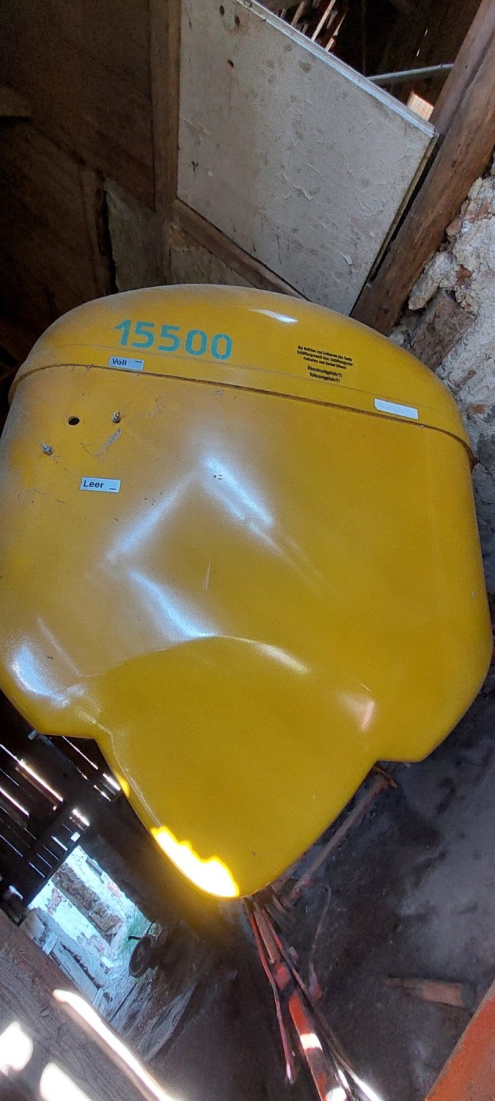 Pumpfass typu Zunhammer 15500, Gebrauchtmaschine v Tyrlaching (Obrázek 1)