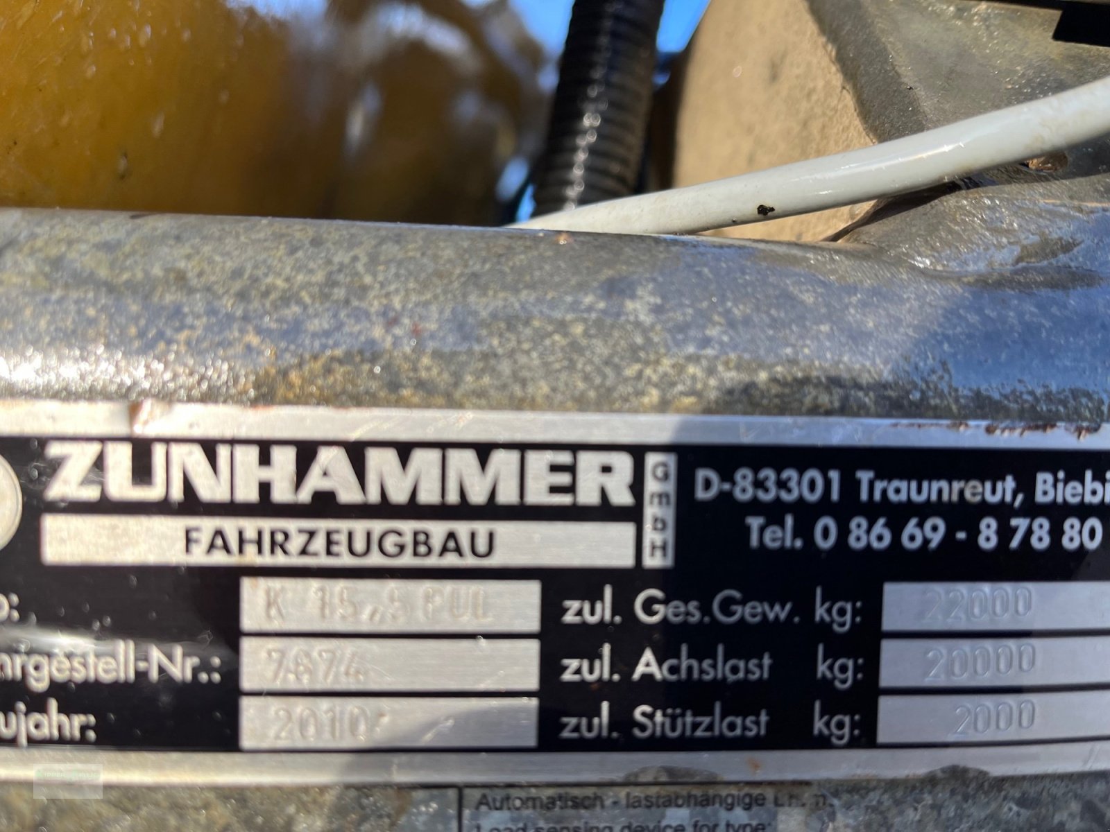 Pumpfass des Typs Zunhammer K 15500 PU, Gebrauchtmaschine in Dischingen (Bild 9)