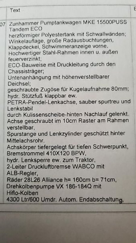 Pumpfass typu Zunhammer MKE15,5PU, Gebrauchtmaschine v Fürstenstein (Obrázek 17)