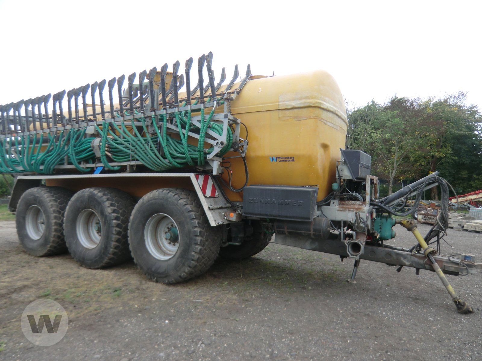 Pumpfass des Typs Zunhammer Pumptankwagen SKE 27 PUL Tridem, Gebrauchtmaschine in Niebüll (Bild 2)