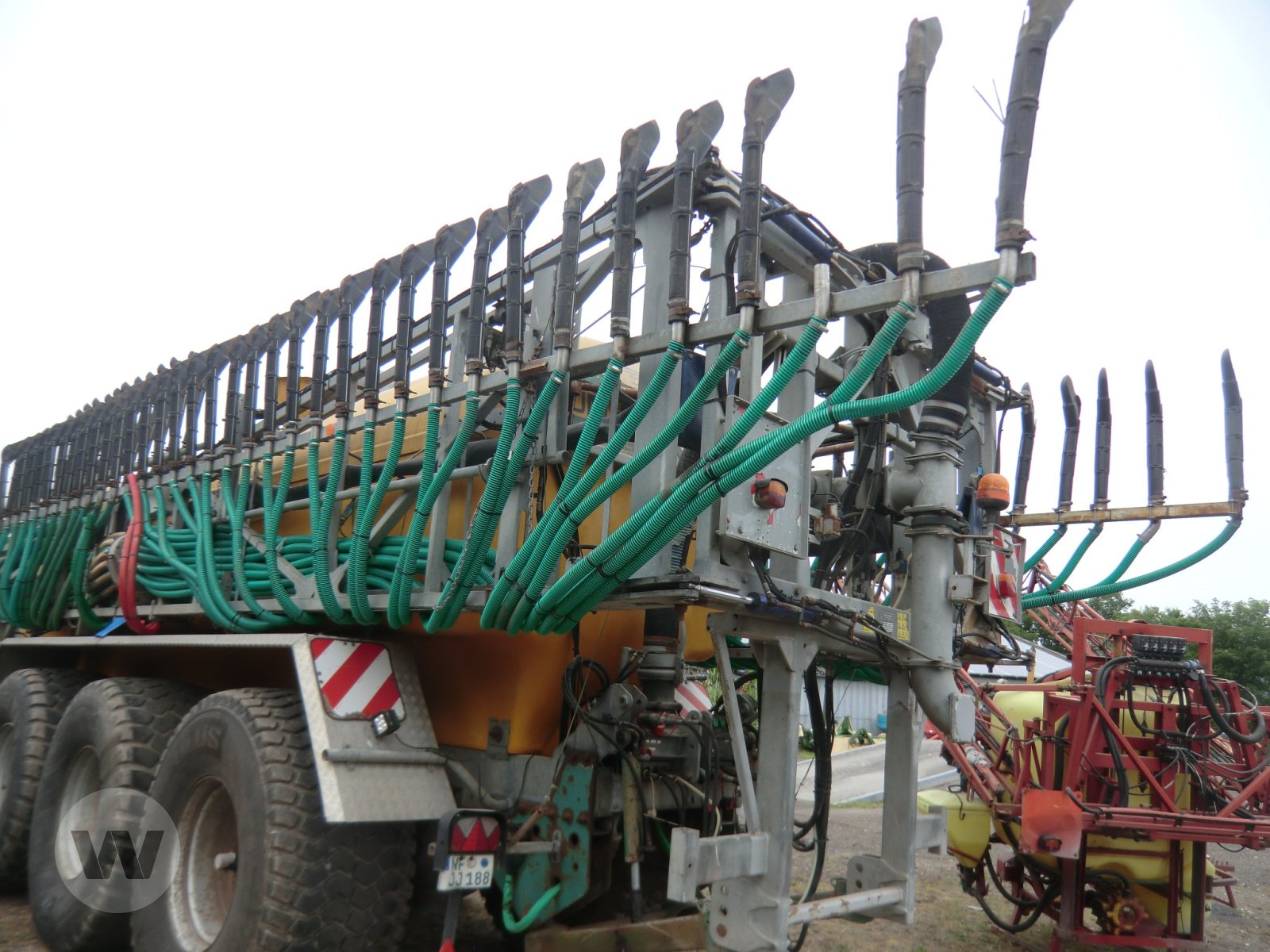 Pumpfass des Typs Zunhammer Pumptankwagen SKE 27 PUL Tridem, Gebrauchtmaschine in Niebüll (Bild 4)