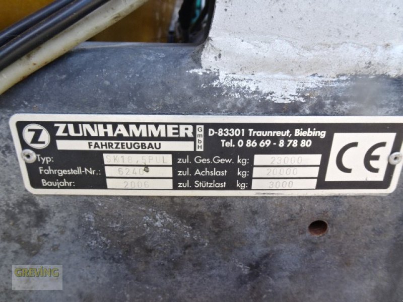 Pumpfass typu Zunhammer SK 18,5 PUL, 21 mtr. Schleppschlauch,, Gebrauchtmaschine v Greven (Obrázek 30)