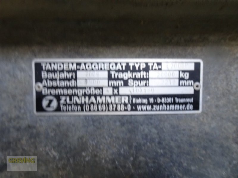 Pumpfass typu Zunhammer SK 18,5 PUL, 21 mtr. Schleppschlauch,, Gebrauchtmaschine v Greven (Obrázek 28)