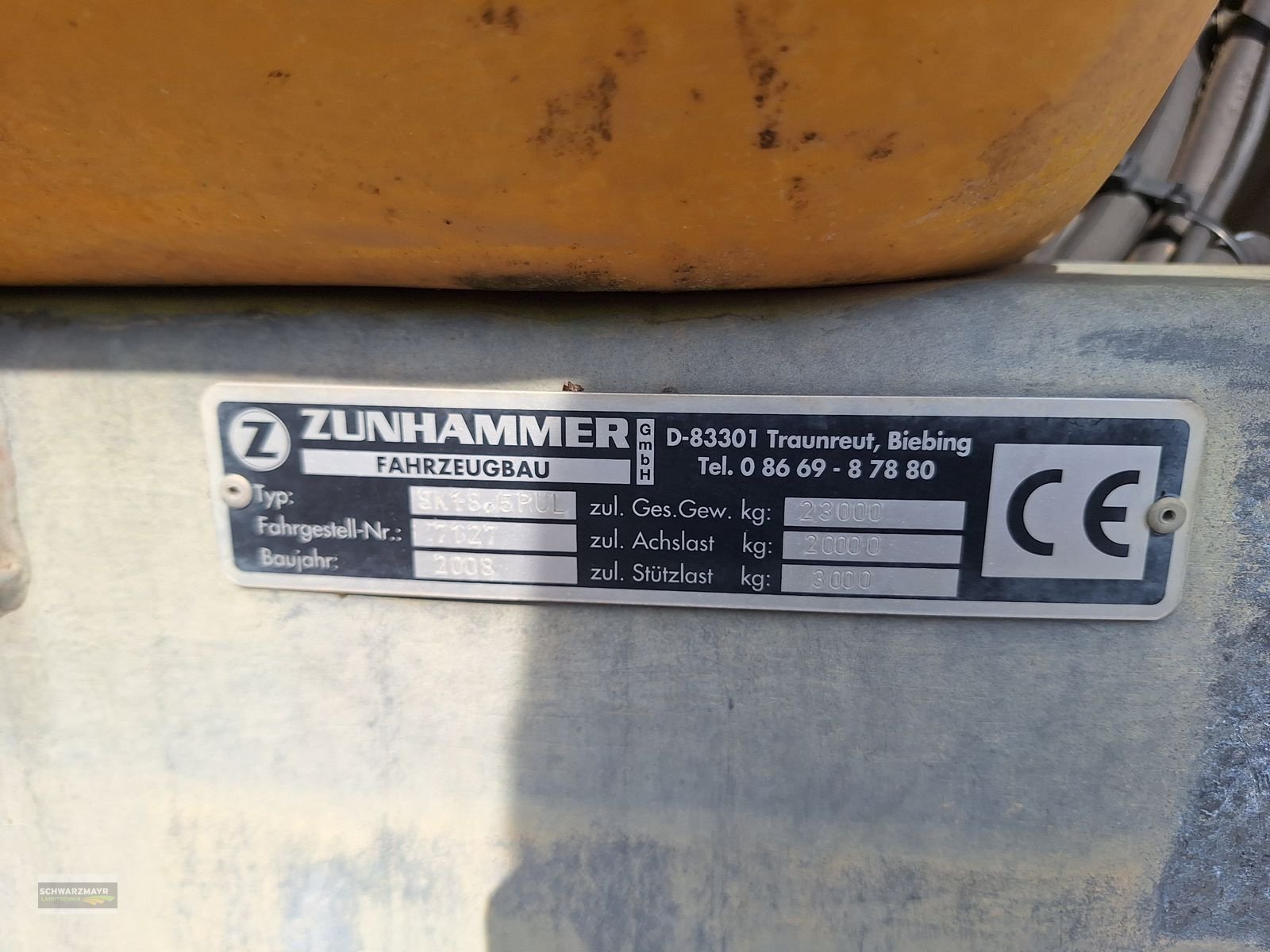 Pumpfass typu Zunhammer SK 18.5 PUL mit 15m Schleppschuhverteiler, Gebrauchtmaschine v Gampern (Obrázek 28)