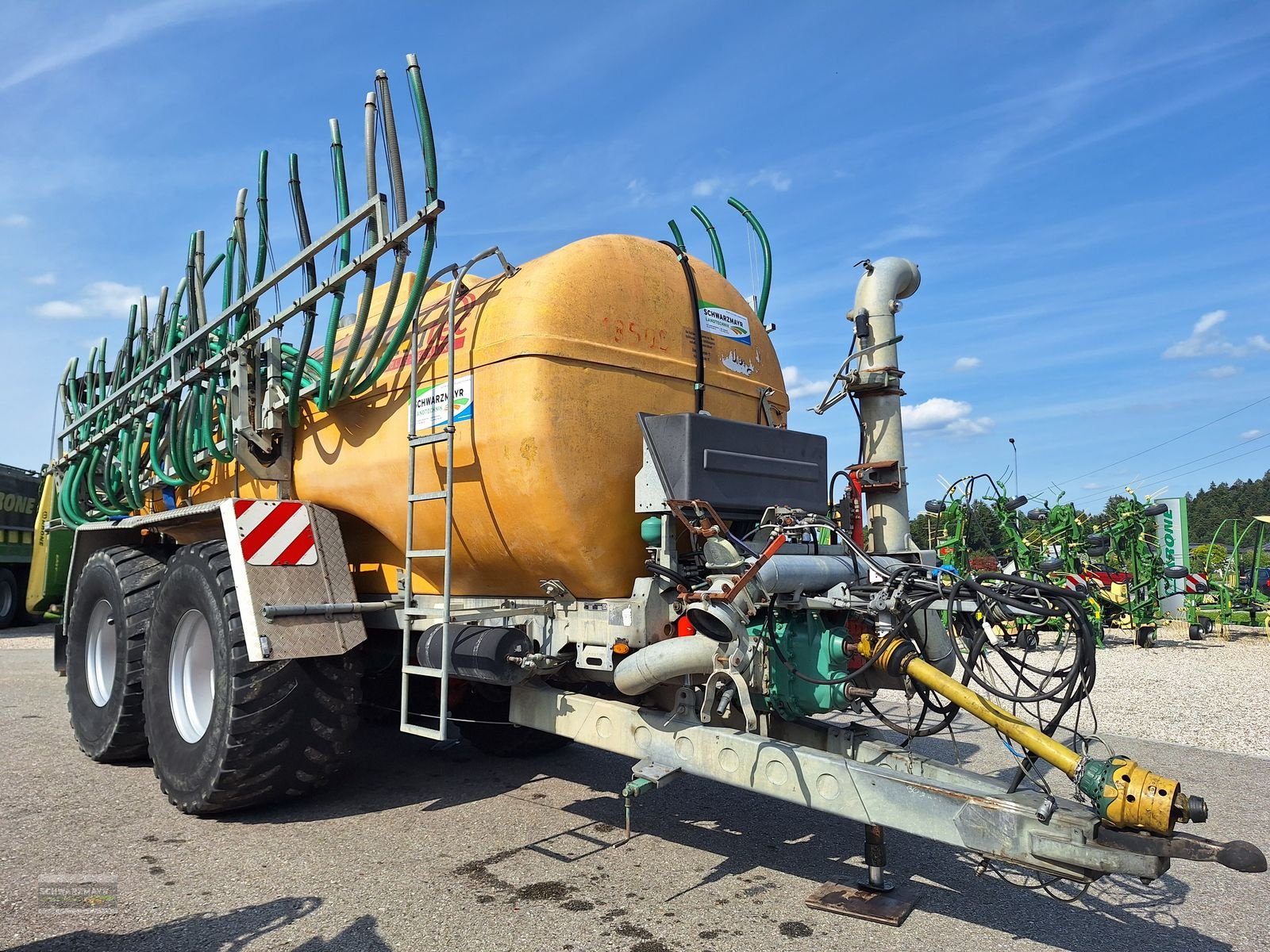 Pumpfass typu Zunhammer SK 18.5 PUL mit 15m Schleppschuhverteiler, Gebrauchtmaschine v Gampern (Obrázek 3)