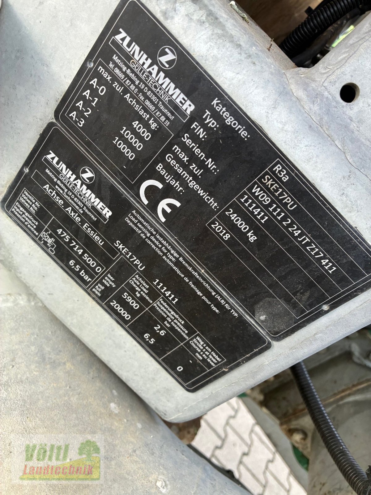 Pumpfass типа Zunhammer SKE 17 PU, Gebrauchtmaschine в Hutthurm bei Passau (Фотография 4)