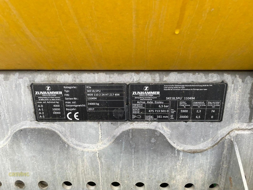 Pumpfass типа Zunhammer SKE 18,5 PU, 27 mtr. Schleppschlauch,, Gebrauchtmaschine в Greven (Фотография 25)