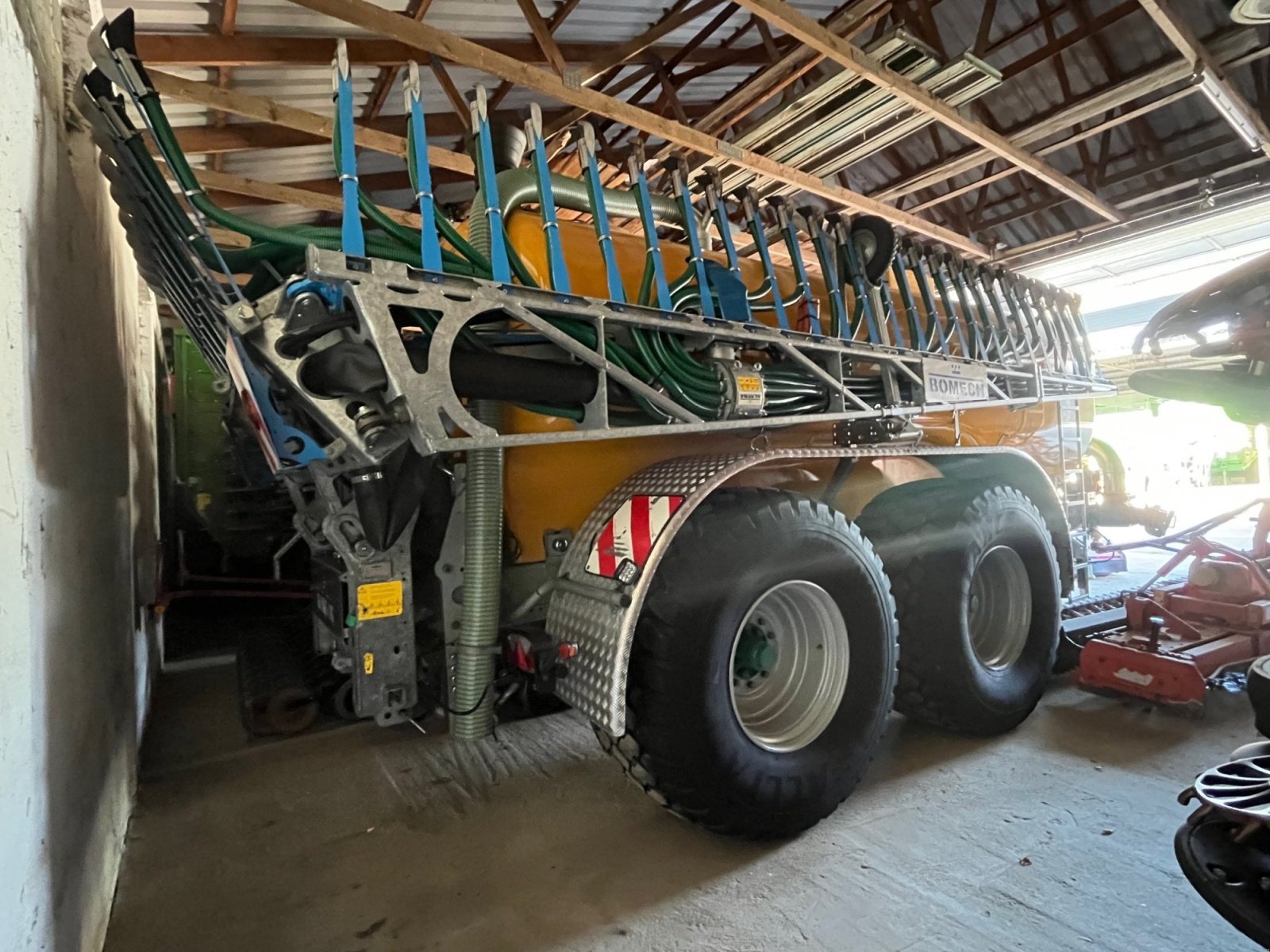 Pumpfass des Typs Zunhammer SKE 18,5 PU + Bomech Farmer 15 m, Gebrauchtmaschine in Neukirchen-Balbini (Bild 3)