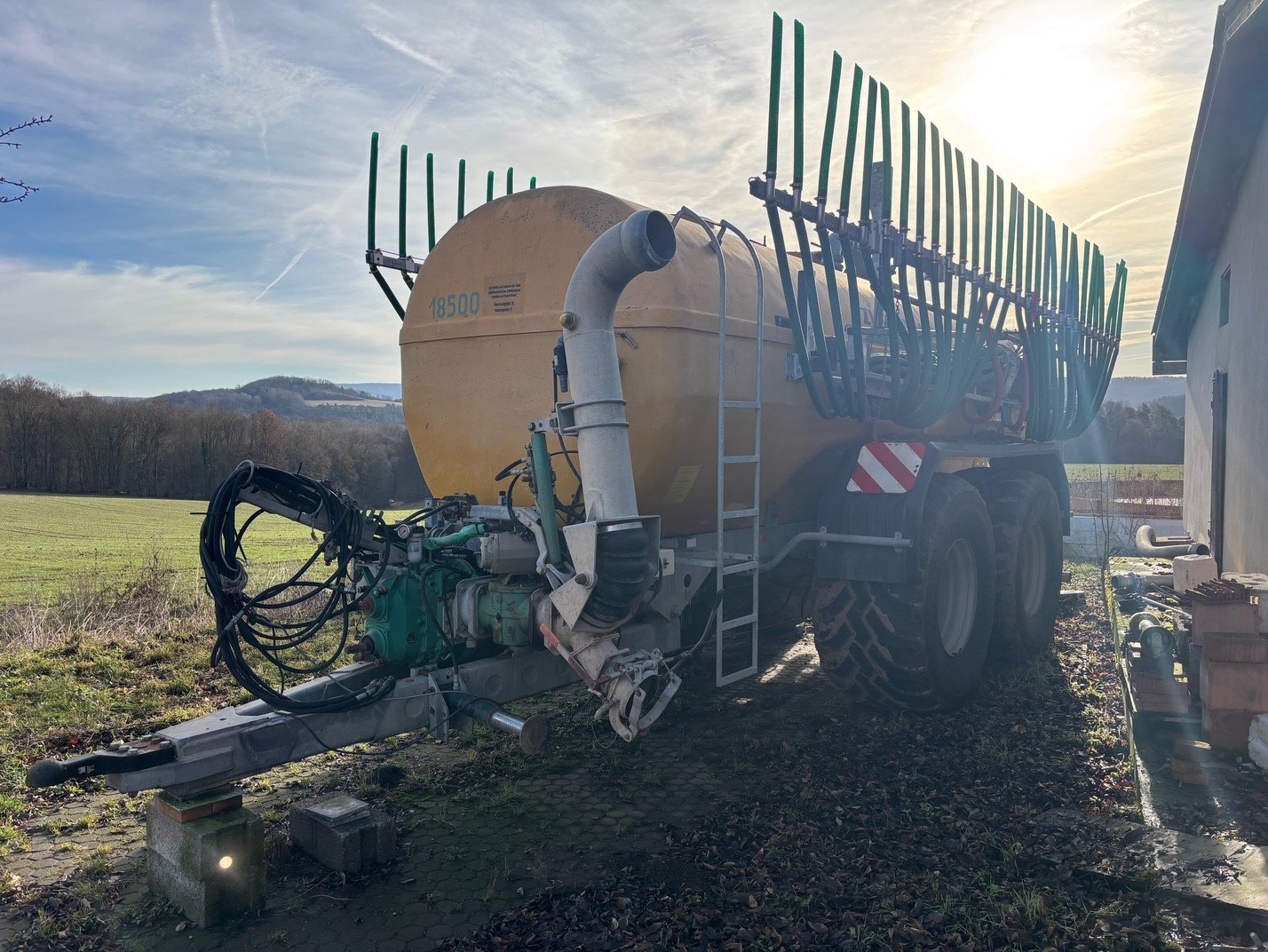 Pumpfass Türe ait Zunhammer SKE 18,5 PUL, Gebrauchtmaschine içinde Petersberg (resim 3)