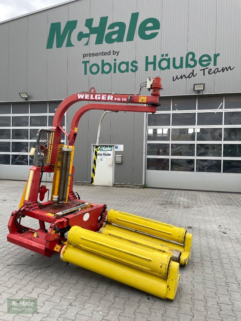 Quaderballenwickelgerät typu Welger FG 15, Gebrauchtmaschine v Borgholzhausen (Obrázek 1)