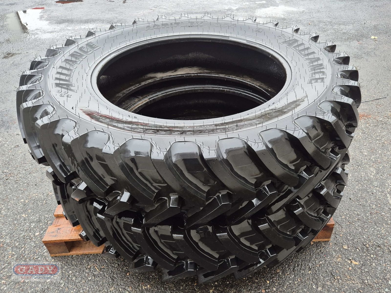 Rad des Typs Alliance 380/95R38 AGRIFLEX 354  REIFEN, Gebrauchtmaschine in Lebring (Bild 3)