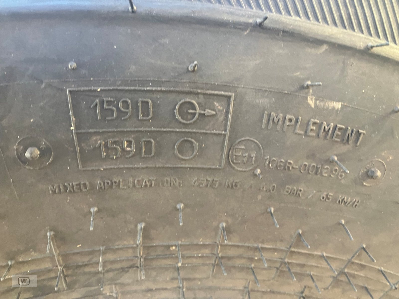 Rad типа Alliance 600/50 R 22.5, Gebrauchtmaschine в Zell an der Pram (Фотография 5)