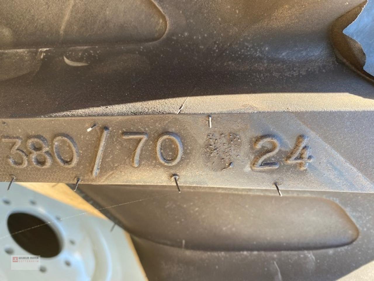 Rad Türe ait Alliance FORSTRÄDER 380/70 R 24, Gebrauchtmaschine içinde Gottenheim (resim 2)