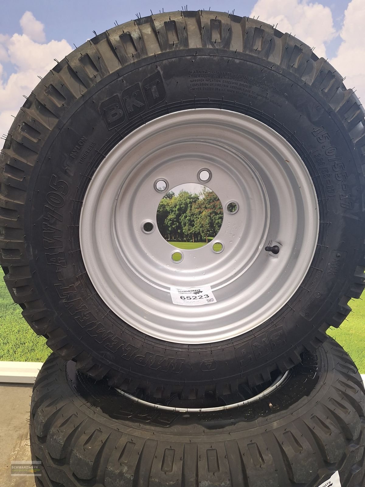 Rad des Typs BKT 15.0/55-17 AW 705, Neumaschine in Aurolzmünster (Bild 5)